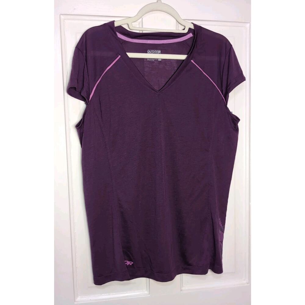 Outdoor Research Essence Short Sleeve Tee Hiking Dri Release Women's XL(1137)